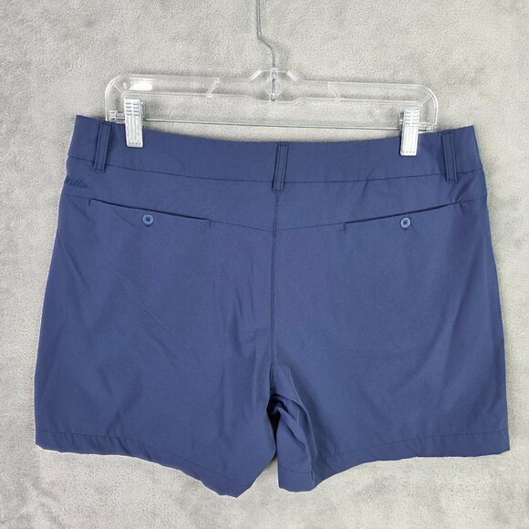 Womens Willit Blue Athletic Shorts 5" Inseam Outdoor Hiking Nylon Stretch 12 - Picture 6 of 11